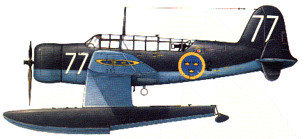 SAAB S17BS tillhörande F2 (verkade mellan 1940-1950)